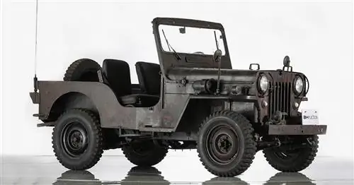 Блок аукциона: Mitsubishi Willys Jeep SJ3B-J3 1959 г