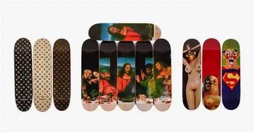 20 лет коллекции Supreme Skateboard