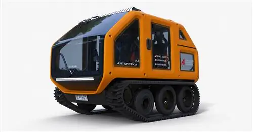 Полностью электрический вездеход Venturi Antarctica