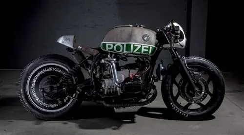 Полицейский мотоцикл BMW R80 от VTR Customs