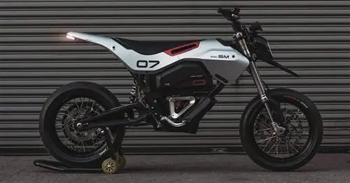 Электрический мотоцикл Zero x Huge Design SM Custom