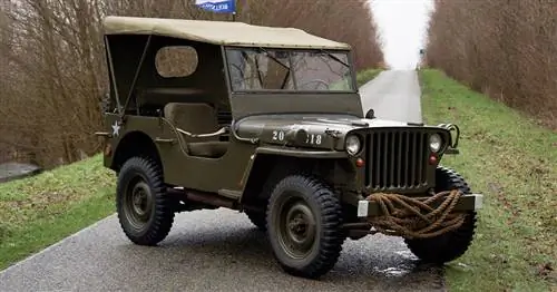 Блок аукциона: военный автомобиль Ford GPW 1942 года выпуска