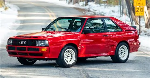 Блок аукциона: Audi Sport Quattro 1984 г