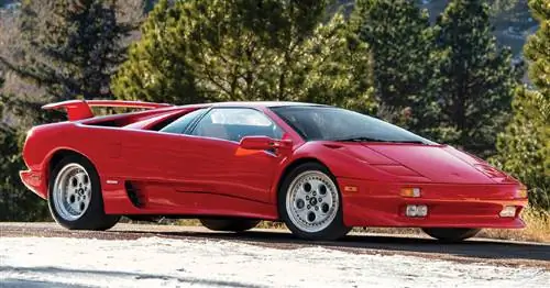 Аукционный блок: Mario Andretti’s 1991 Lamborghini Diablo