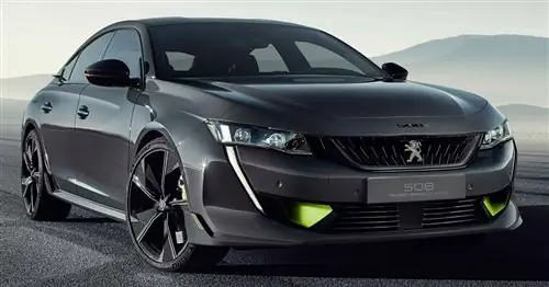 Гибридный концепт Peugeot 508