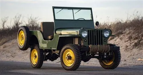 Джип Willys CJ2A 1947 года выпуска