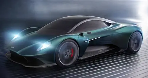 Концепт суперкара Aston Martin Vanquish Vision