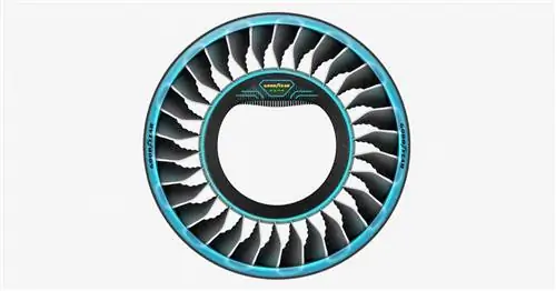 Автономная шина для летающих автомобилей Goodyear AERO