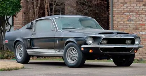 Блок аукциона: 1968 Shelby GT500 Fastback ‘Barn Find’