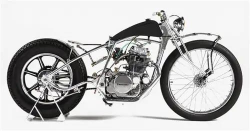 1980 Kawasaki KZ250 на машине 1867