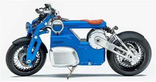 Электрический мотоцикл Curtiss Zeus
