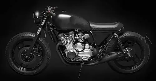 У этого призрачного Yamaha XJ 750 сердце черное, как ночь