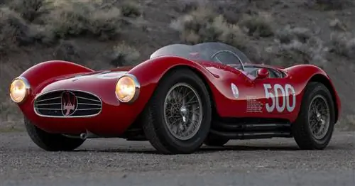 Блок аукциона: Maserati A6GCS 1954 года выпуска