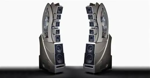 Wilson Audio’с 9 динамиками 7&8242; Tower - это домашняя стереосистема Magnum Opus
