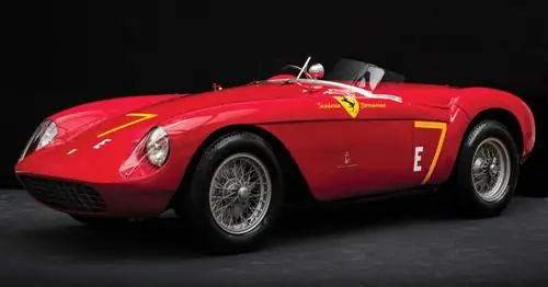 Аукционный блок: Ferrari 500 Mondial Spider 1954 года от Pininfarina