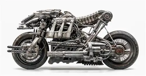Этот зловещий мототерминатор - полноценный монстр Ducati