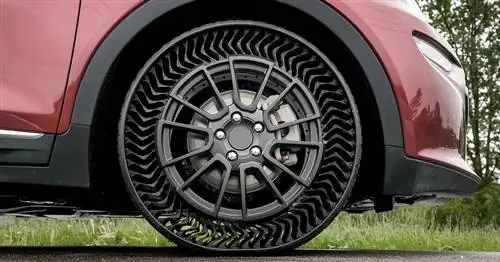 Michelin’s безвоздушная и устойчивая к проколам
