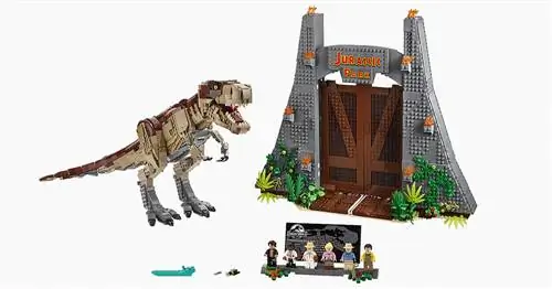 Оживите «Парк Юрского периода»’s T-Rex Rampage с этим набором LEGO из 3 120 деталей