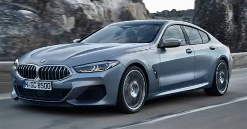 BMW добавляет 553-сильный 4-дверный Gran Coupe в свою линейку 8-й серии