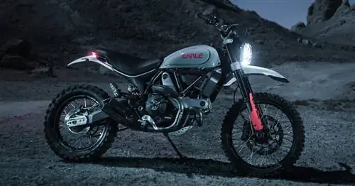 Earle’s Ducati Alaskan Junior - минималистичный пустынный скремблер