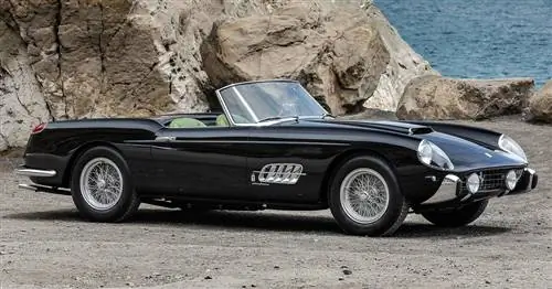 Аукционный блок: Ferrari 250 GT Series I Cabriolet 1958 года от Pininfarina
