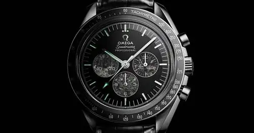 Omega оснастила специальные часы Speedmaster Moonwatch настоящим метеоритом
