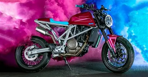 Husqvarna’s Vitpilen 701 переосмыслен как яркий ретро-байк