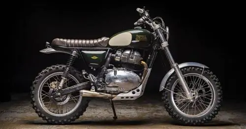 The Royal Enfield ‘Desert Runner’ 650 создан для гонок по бездорожью