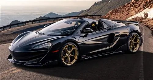 Шесть McLaren 600LT Spider получили редкие модификации Pikes Peak