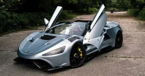 950-сильный Tushek TS 900 - самый легкий гибридный гиперкар в мире’