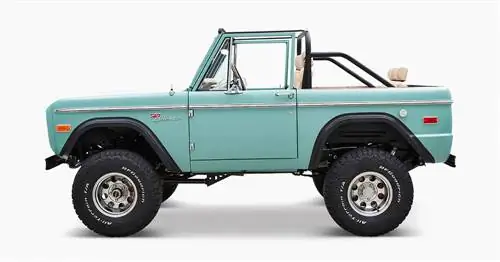 Этот Minty Ford Bronco отдает дань уважения элитному гольф-клубу