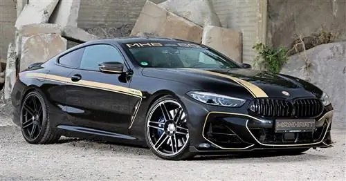 Manhart Soups Up BMW’s M8 с углеродным волокном & 613HP