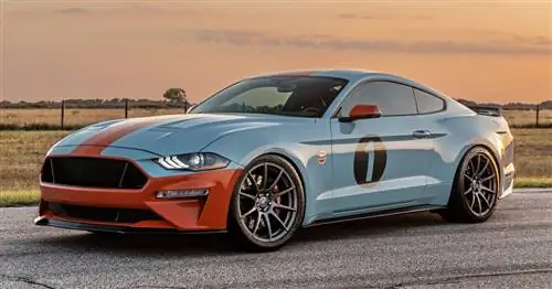 Ford строит одобренный Gulf Oil 808-сильный Heritage Mustang