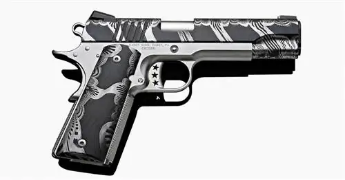 Cabot’s Diablo Damascus - уникальная модель 1911 года, созданная мастером-металлистом