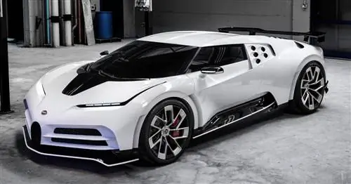 Bugatti’s Centodieci - гиперкар EB110 стоимостью 9 миллионов долларов США, 600 л.с
