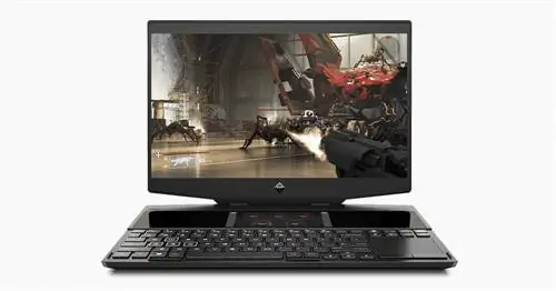Этот новаторский игровой ноутбук с разрешением FHD оснащен двумя дисплеями