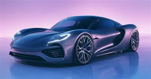 Porsche 988 Vision - элегантно-агрессивный гиперкар