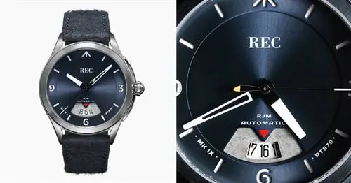 REC’s RJM 04 Bluebird Watch были сделаны из британского истребителя