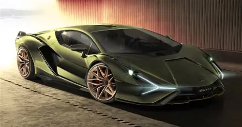 Угрожающий 808-сильный Sián - первый гибридный суперкар Lamborghini’