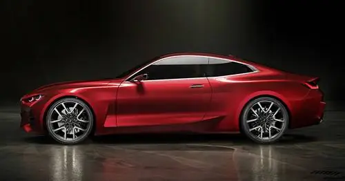 BMW’s Concept 4 - элегантное спортивное купе с турбонаддувом