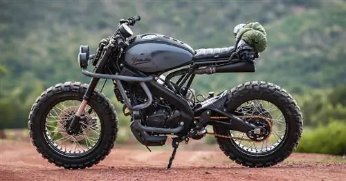 K-Speed превращает Yamaha’s XSR155 во внедорожную ретро-машину