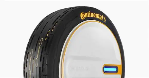 Continental’s ‘Conti C.A.R.E’ Умная автомобильная шина самостоятельно накачивается на ходу