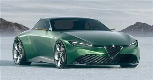 Alfa Romeo Junior Zagato - элегантное итальянское спортивное купе будущего