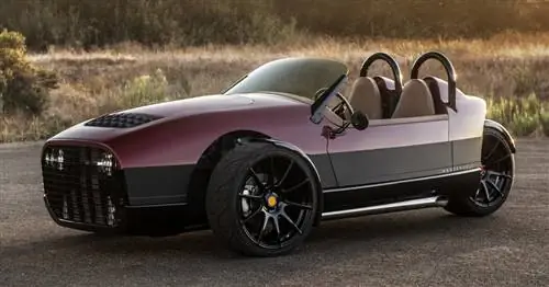 Vanderhall выпускает скоростной стильный трехколесный автомобиль & мощностью 194 л.с