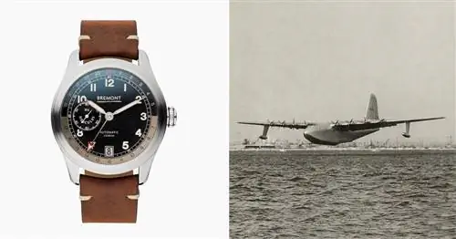 Эти часы сделаны из дерева от Howard Hughes’ ‘Еловый гусь’