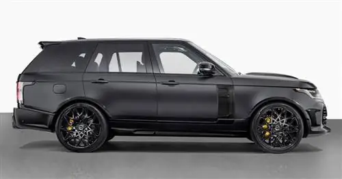 Overfinch привозит свой ограниченный выпуск Range Rover Velocity в Америку