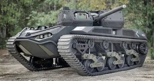 Ripsaw M5 - беспилотный высокоскоростной танк, использующий дроны