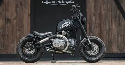 Zeus Custom’s Honda Monkey 125 ‘JAAK’ Является свидетельством эстетики боббера