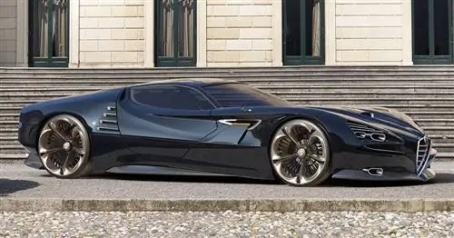 Этот гиперкар отдает дань уважения Alfa Romeo’ Montreal Vision GT 1980-х годов