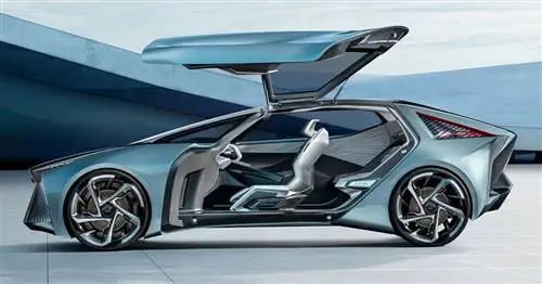 Электрический прототип LF-30, оборудованный дроном, - будущее Lexus
